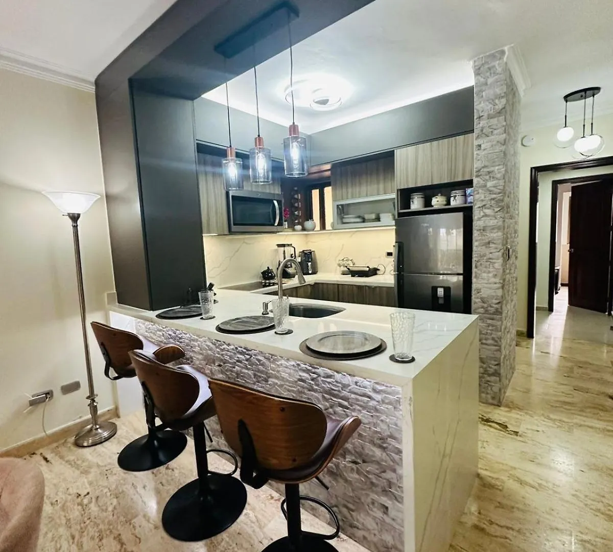 Apartment Luxury Apto 3 Rooms+Pool+ Campo De Golf. Cocotal Punta Cana